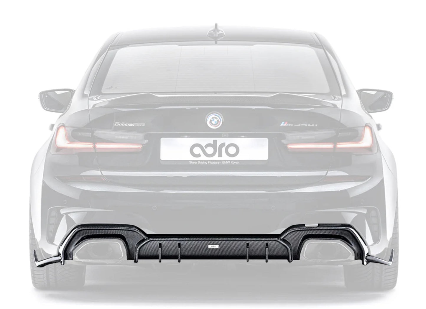 ADRO G20 M340i (Pre LCI) rear diffuser