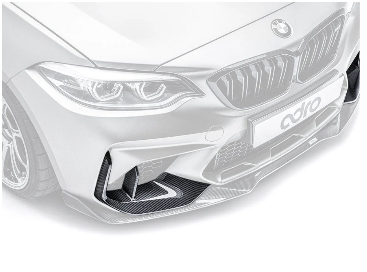 ADRO F87 M2 Carbon front lip & air duct