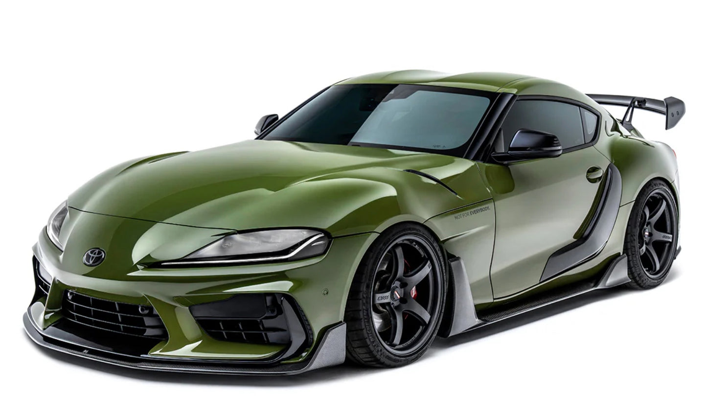ADRO GR Supra front bumper & lip set